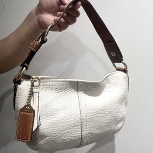 Coach White Shoulder Bag